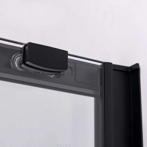 BPS-koupelny Štvorcový sprchový kút NOVA BL 80x80 chróm/transparent - bez vaničky