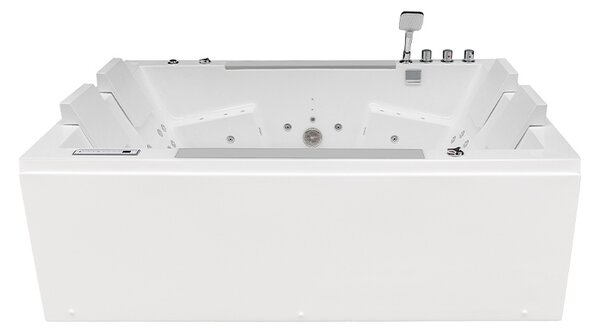BPS-koupelny Hydromasážna vaňa KARI 942 WH 180x120 Biela s ohrevom vody