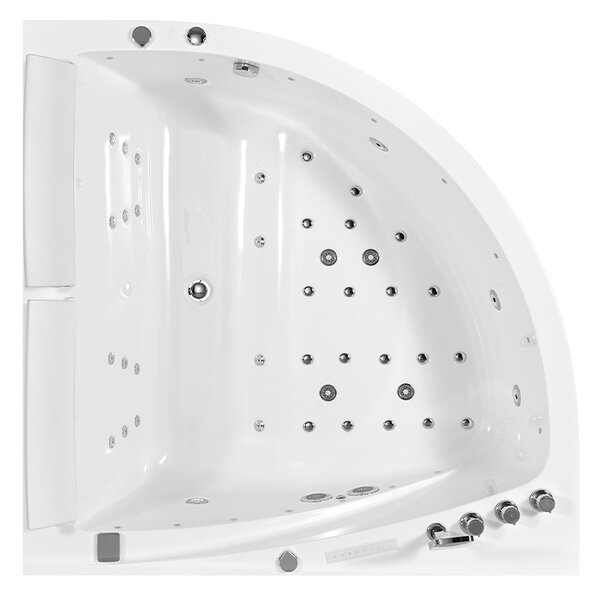 BPS-koupelny Hydromasážna vaňa INGA 150x150 s ohrevom vody