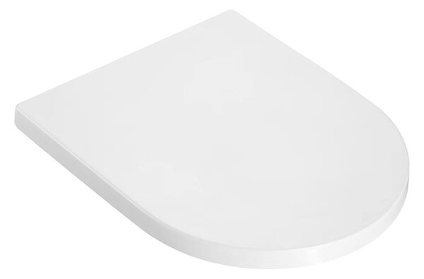 BPS-koupelny Závesná WC misa so SoftClose sedadlom MIZU WH RIM 02, biela