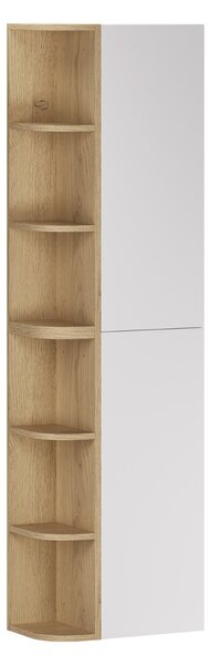 Comad Set kúpeľňového nábytku Aster White 30 biela mat polica 15 cm