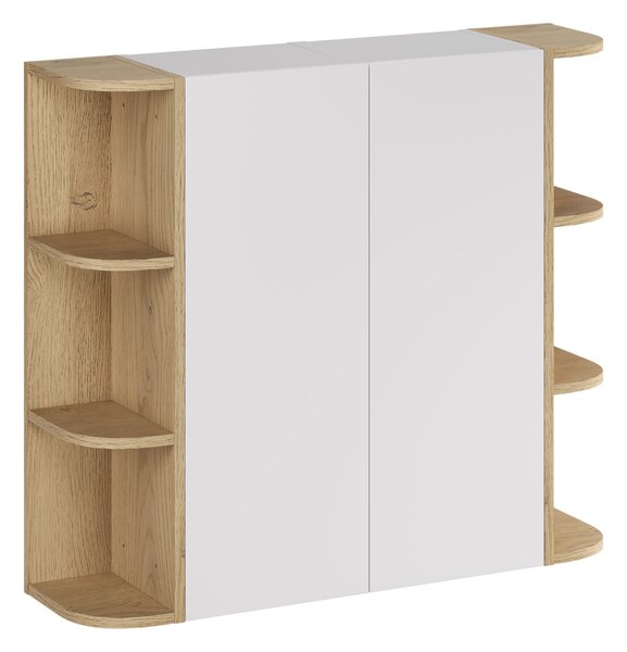 Comad Set kúpeľňového nábytku Aster White 30 biela mat polica 15 cm
