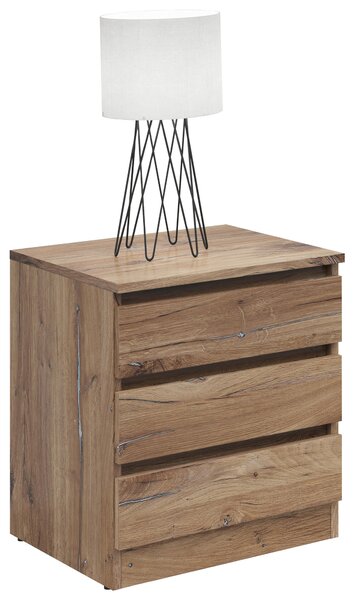 NOČNÝ STOLÍK, tmavý dub, 45/52/42 cm - Online Only spálne, Online Only