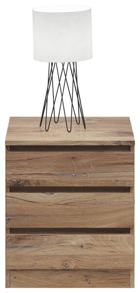 NOČNÝ STOLÍK, tmavý dub, 45/52/42 cm - Online Only spálne, Online Only