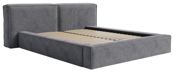 ČALÚNENÁ POSTEĽ, 180/200 cm, antracitová Boxxx - Online Only spálne, Online Only