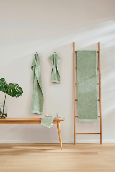UTERÁK PRE HOSTÍ, 30/50 cm, svetlozelená S. Oliver - Kúpeľňový textil