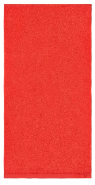 UTERÁK, 70/140 cm, červená S. Oliver - Kúpeľňový textil
