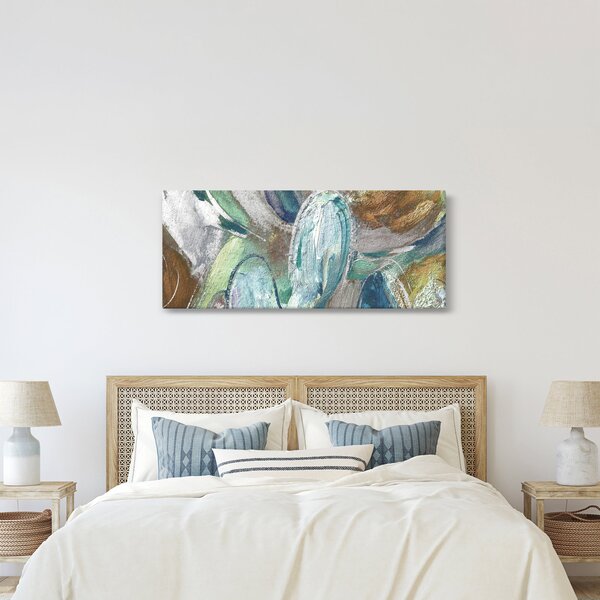 Obraz - Abstraktné maľba postavy (120x50 cm)