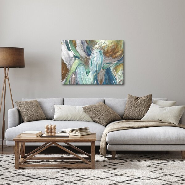Obraz - Abstraktné maľba postavy (70x50 cm)