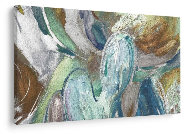 Obraz - Abstraktné maľba postavy (90x60 cm)