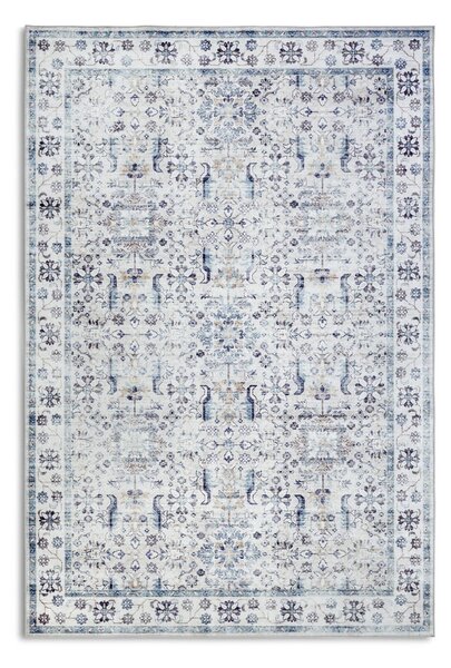 Svetlomodrý koberec 160x230 cm Saveh Cream Blue – Elle Decoration