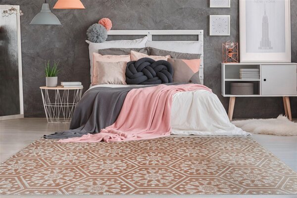 PLOCHO TKANÝ KOBEREC, 120/170 cm taupe - Online Only bytové doplnky, Online Only