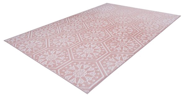 PLOCHO TKANÝ KOBEREC, 120/170 cm ružová - Online Only bytové doplnky, Online Only