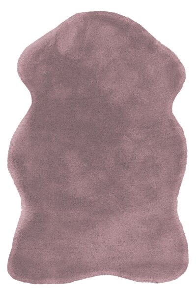 UMELÁ KOŽUŠINA, 60/90 cm, lila - Online Only bytové doplnky, Online Only
