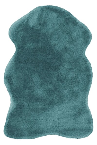 UMELÁ KOŽUŠINA, 60/90 cm, tyrkysová - Online Only bytové doplnky, Online Only