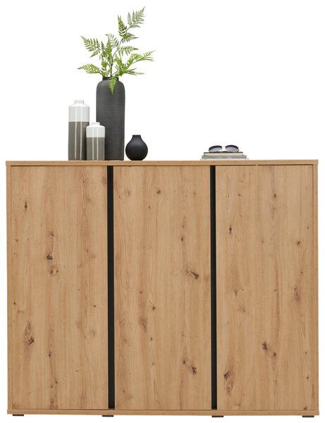 SKRINKA NA TOPÁNKY, farba duba, 145/120/34 cm Xora - Skrine, regály & police na topánky