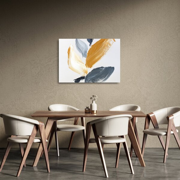 Sklenený obraz - Minimalistická maľba (70x50 cm)
