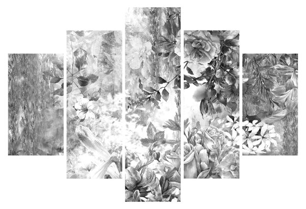 Obraz - Romantická záhrada (150x105 cm)