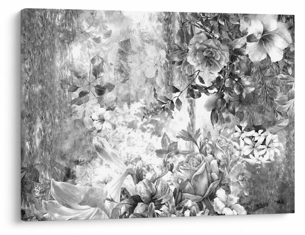 Obraz - Romantická záhrada (70x50 cm)