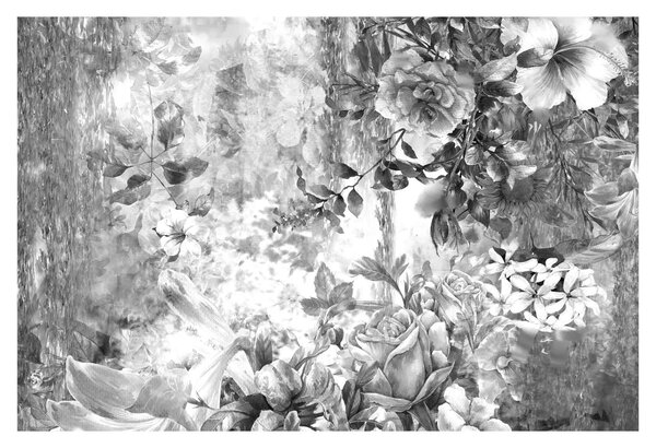 Obraz - Romantická záhrada (90x60 cm)