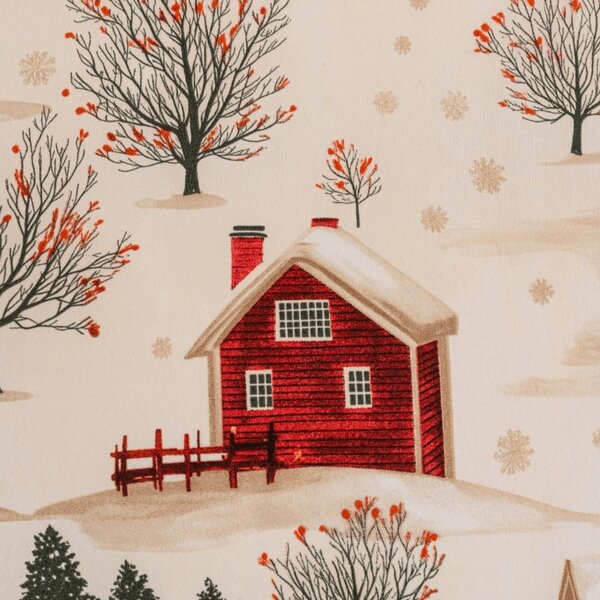 Obliečky z mikrovlákna FARM HOUSE krémové Rozmer obliečky: 70 x 90 cm | 140 x 200 cm