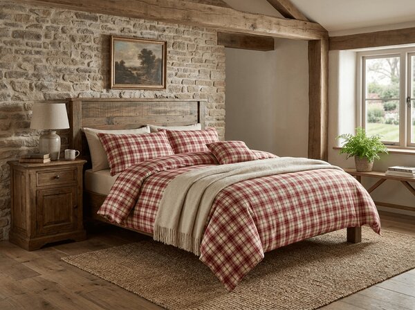 Obliečky z mikrovlákna TARTAN HEART farebné Rozmer obliečky: 70 x 90 cm | 140 x 200 cm