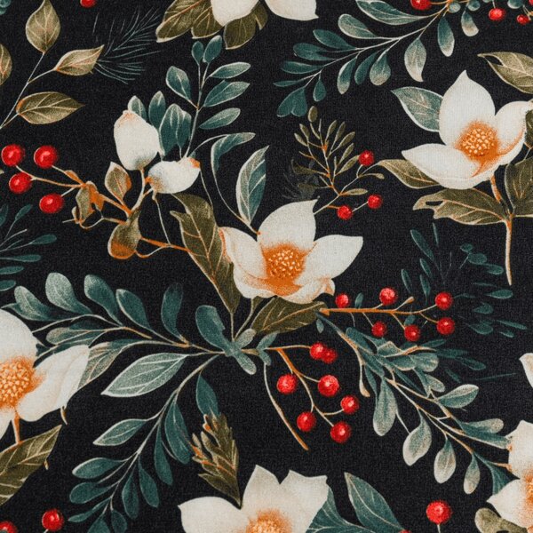 Obliečky z mikrovlákna WINTER MAGNOLIA farebné Rozmer obliečky: 70 x 90 cm | 140 x 200 cm