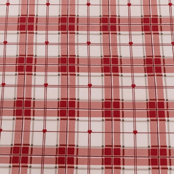 Plachta z mikrovlákna TARTAN HEART farebné 90x200 cm