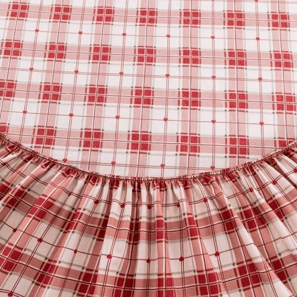 Plachta z mikrovlákna TARTAN HEART farebné 90x200 cm