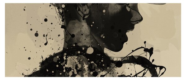 Obraz - Jazz woman (120x50 cm)