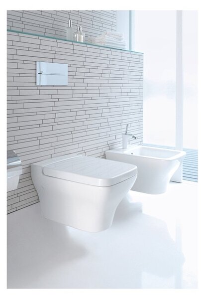 Duravit Puravida - Závesný bidet 36x54,5 cm, biela 2247150000