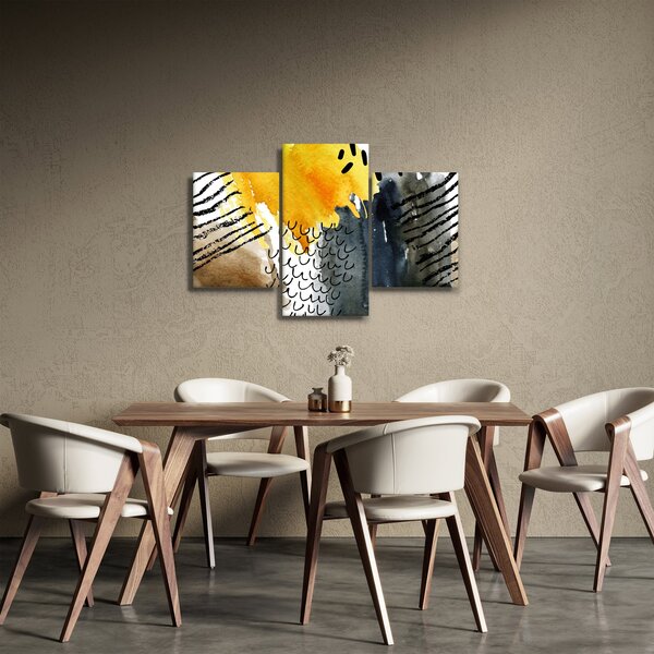 Obraz - Abstraktný akvarel (90x60 cm)
