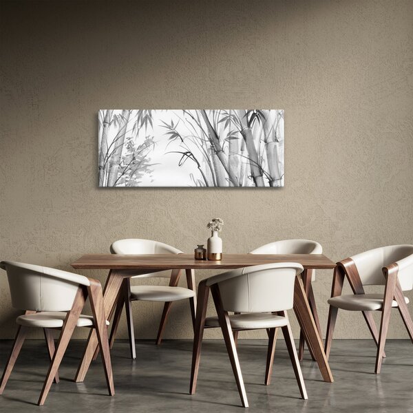 Obraz - Bambusový les (120x50 cm)
