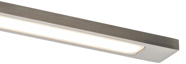 Oceľová nástenná lampa 41,5 cm vrátane LED IP44 - Jerre