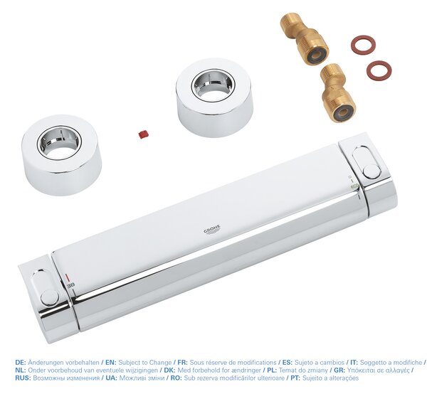 GROHE Grohtherm 2000 - Termostatická sprchová batéria, chróm 34169001