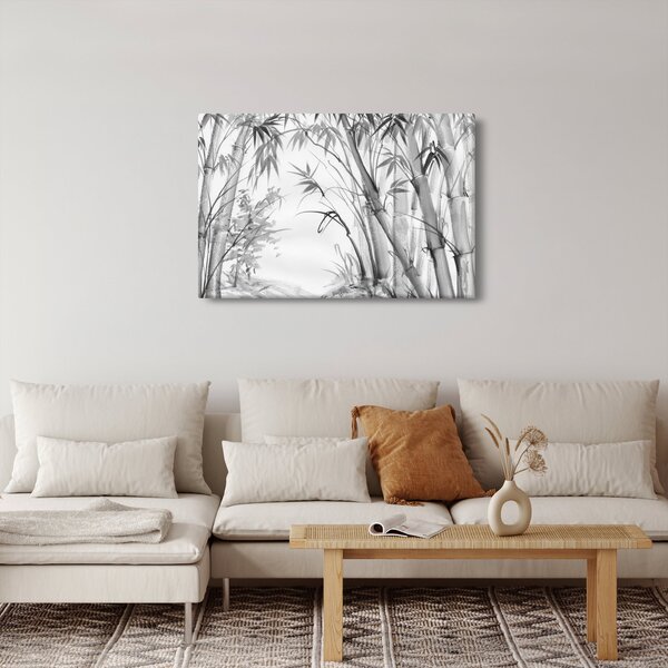 Obraz - Bambusový les (90x60 cm)