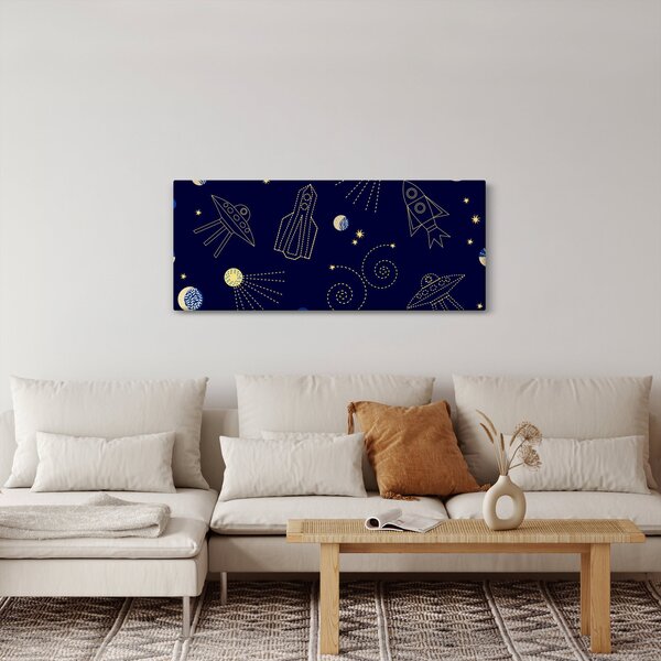 Obraz - Vesmír (120x50 cm)