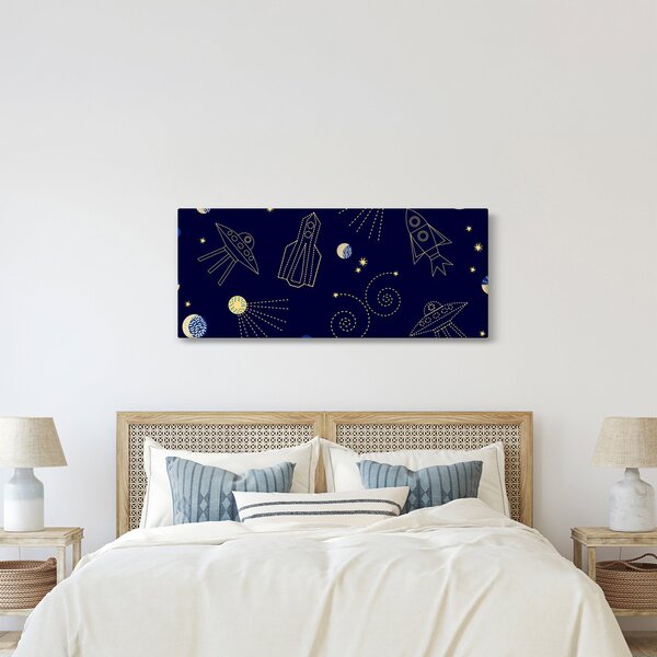 Obraz - Vesmír (120x50 cm)