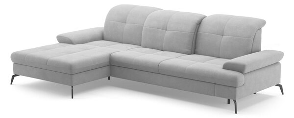 ROHOVÁ SEDAČKA, textil, sivá Sit & More - Sedačky, Online Only