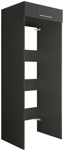 SKRINKA NA PRÁČKU, antracitová, 67,5/200/67,5 cm - Skrine do chodby, Online Only
