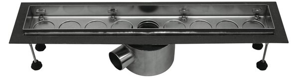 Sprchový žľab LIFT s horizontálnou prírubou, 60 cm