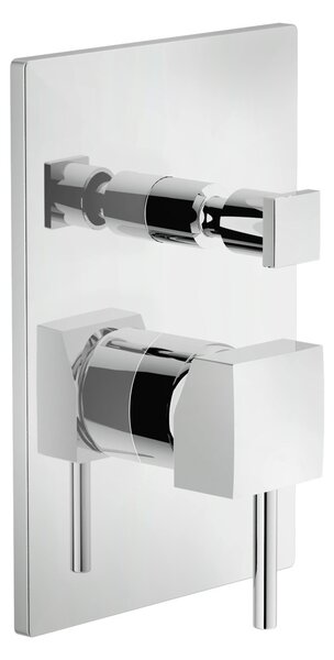 Nobili Cube - Vaňová batéria pod omietku - komplet, chróm 00500