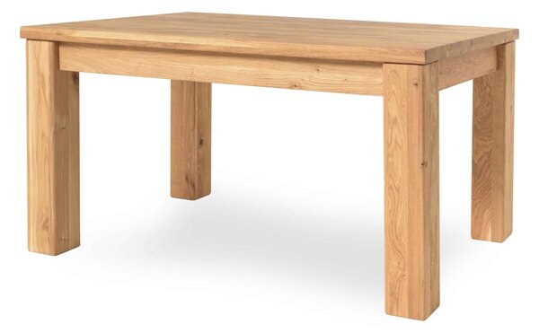 Rozkladací jedálenský stôl Florence z dubového dreva - 1400(2100)x900 mm