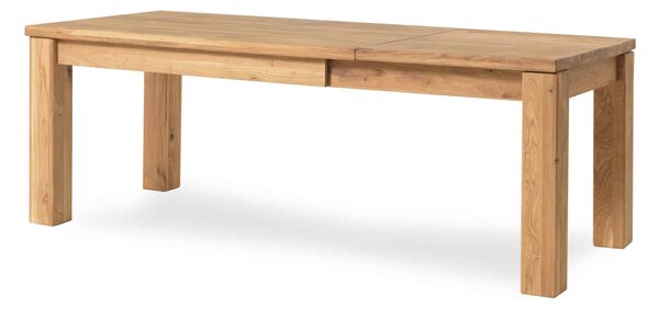 Rozkladací jedálenský stôl Florence z dubového dreva - 1400(2100)x900 mm