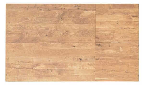 Rozkladací jedálenský stôl Florence z dubového dreva - 1400(2100)x900 mm