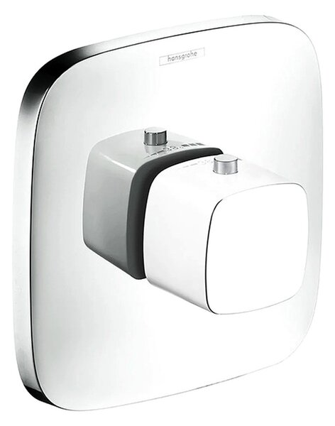 Hansgrohe PuraVida - Termostatická batéria pod omietku, biela/chróm 15770400