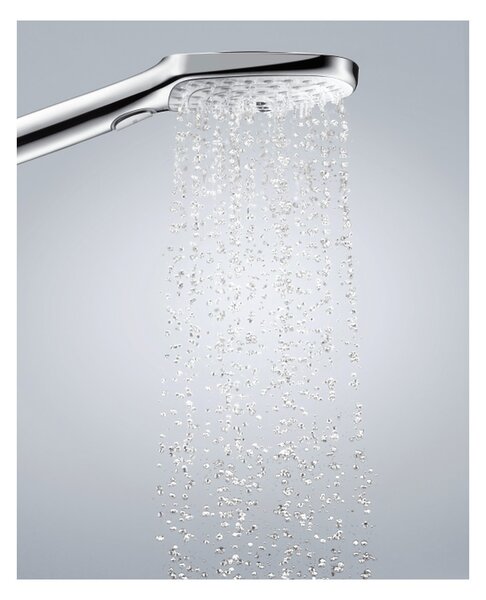 Hansgrohe Raindance Select E - Ručná sprcha 120 3jet EcoSmart 9 l/min, biela-chróm 26521400