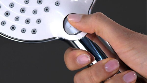 Hansgrohe Raindance Select S - Ručná sprcha 120 3jet EcoSmart, biela/chróm 26531400