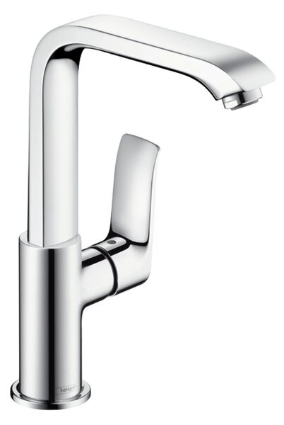 Hansgrohe Metris - Páková umývadlová batéria s odtokovou súpravou Push-Open, chróm 31187000