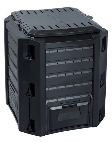 PROSPERPLAST Kompostér COMPOGREEN čierny 380l